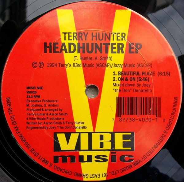 Terry Hunter : Headhunter EP (12", EP)