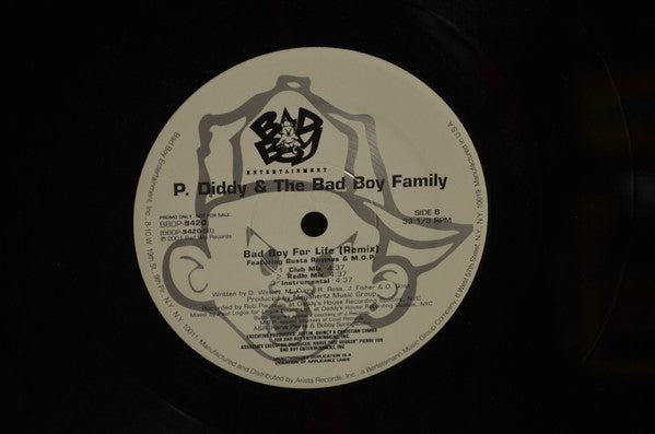 G-Dep / P. Diddy & The Bad Boy Family : Special Delivery / Bad Boy For Life (Remix) (12")