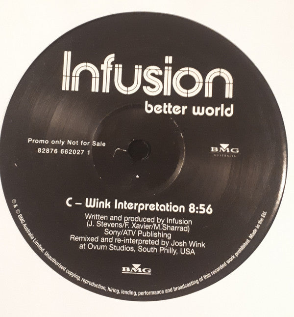 Infusion : Better World (2x12", Promo)