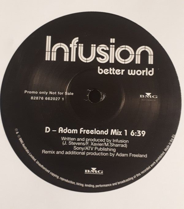 Infusion : Better World (2x12", Promo)