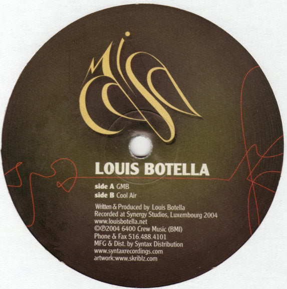 Louis Botella : GMB (12")