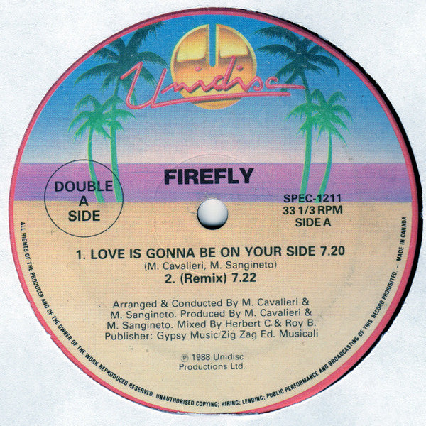 Firefly (2) / Kano : Love Is Gonna Be On Your Side / I'm Ready / It's A War (12", RE)