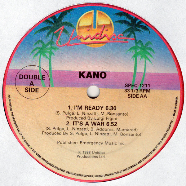 Firefly (2) / Kano : Love Is Gonna Be On Your Side / I'm Ready / It's A War (12", RE)