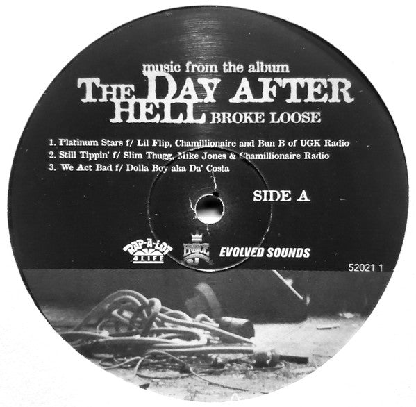 Various : The Day After Hell Broke Loose (12", Smplr)