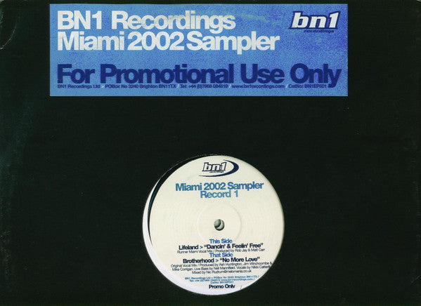 Various : Miami 2002 Sampler (2x12", Smplr)