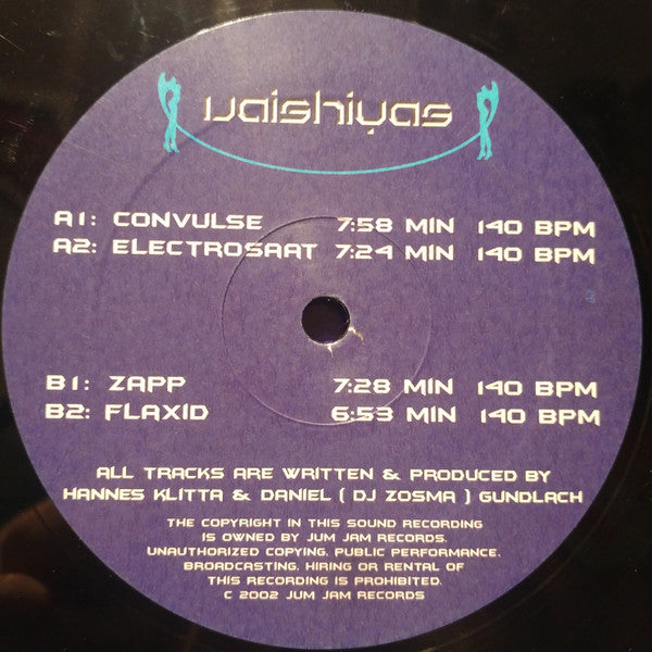 Vaishiyas : Flaxid (2xLP, Album)