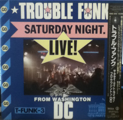 Trouble Funk : Saturday Night Live From Washington D.C. (LP, Album, Promo)