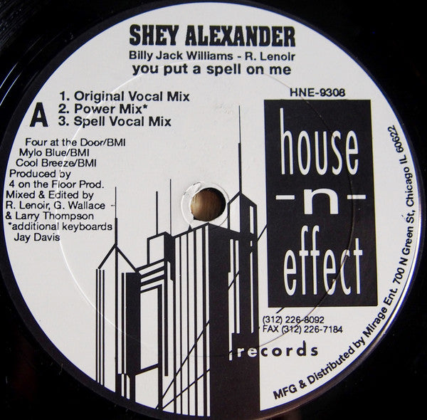 Shey Alexander : You Put A Spell On Me (12")