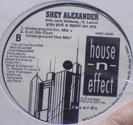 Shey Alexander : You Put A Spell On Me (12")