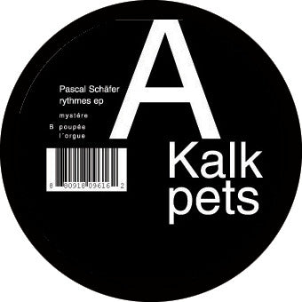 Pascal Schäfer : Rythmes EP (12", EP)