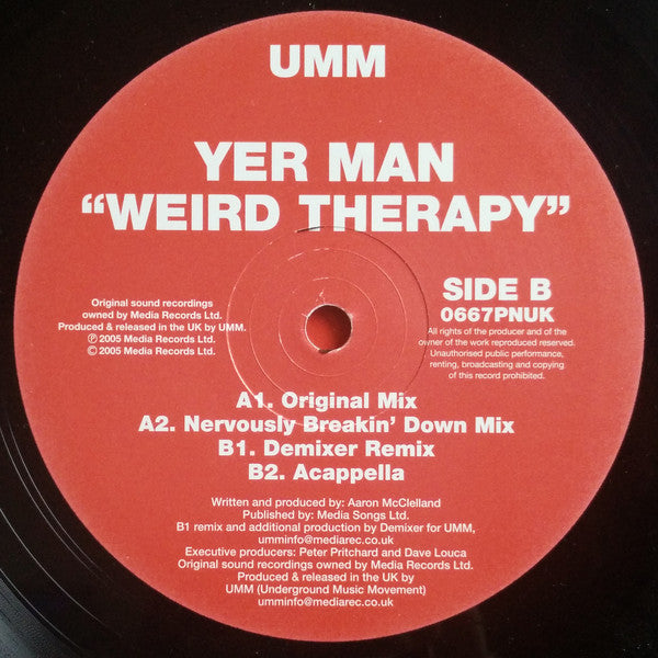 Yer Man : Weird Therapy (12")