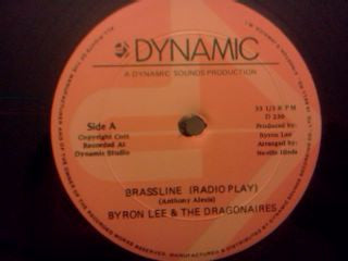 Byron Lee And The Dragonaires : Brassline  (12")