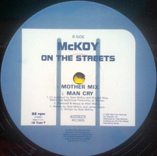 McKoy : On The Streets (12")