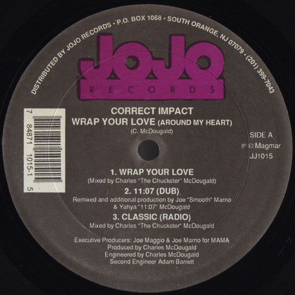 Correct Impact : Wrap Your Love (Around My Heart) (12")