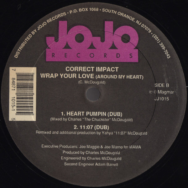 Correct Impact : Wrap Your Love (Around My Heart) (12")