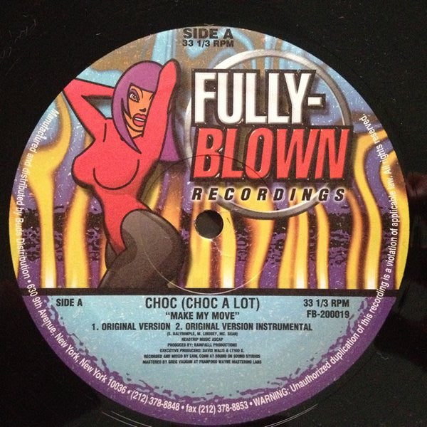 Choc* (Choc A Lot) : Make My Move (12")
