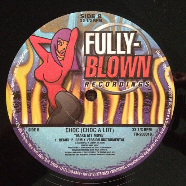 Choc* (Choc A Lot) : Make My Move (12")