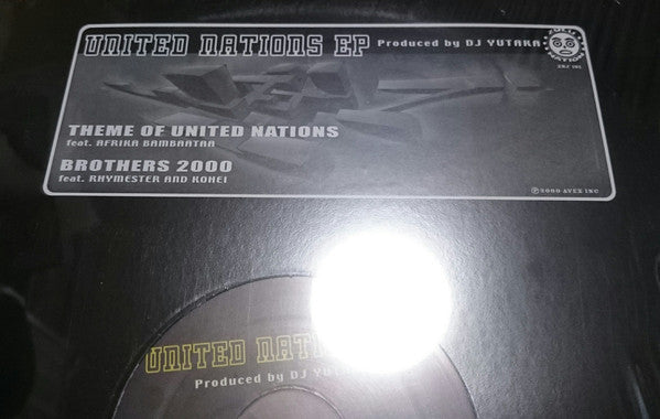 DJ Yutaka : United Nations EP (12")