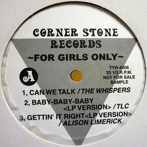 Various : Corner Stone Records Vol.3 ~For Girls Only~ (12", Promo)
