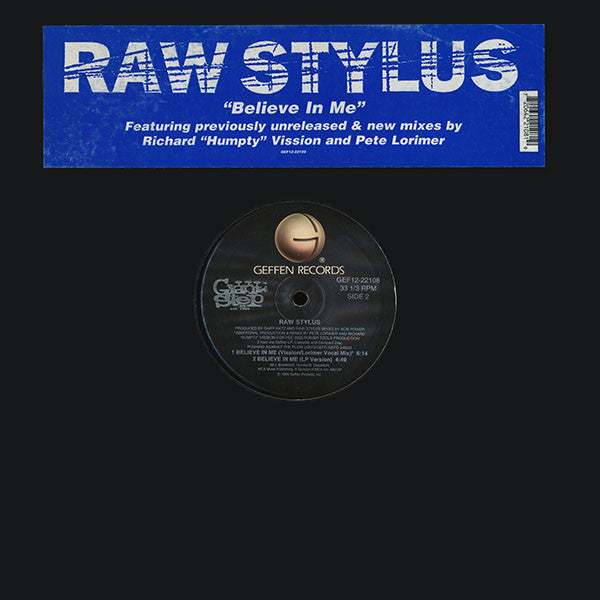 Raw Stylus : Believe In Me (12")
