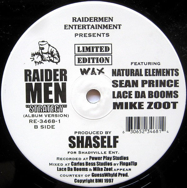 Raidermen : Top Dollar / Strategy (12", Ltd)