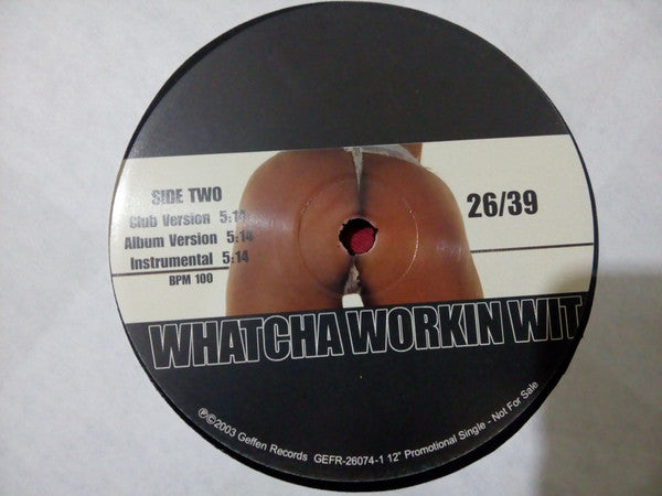 Bosstown : Whatcha Workin Wit (12", Promo)