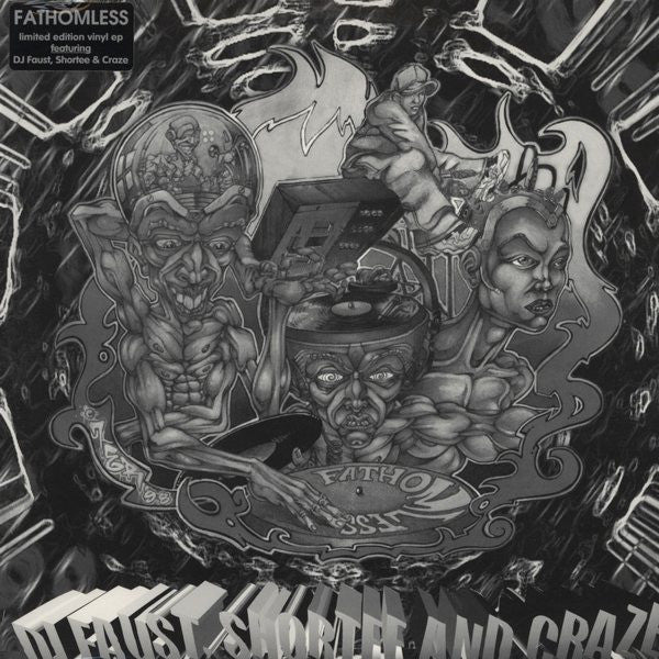 DJ Faust, Shortee & DJ Craze : Fathomless (12", EP, Ltd)