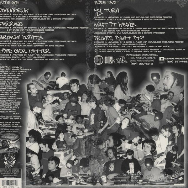 DJ Faust, Shortee & DJ Craze : Fathomless (12", EP, Ltd)
