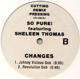 So Pure! Featuring Sheleen Thomas : Changes (12")