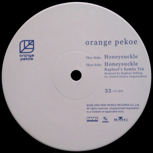 Orange Pekoe : Honeysuckle  (12")
