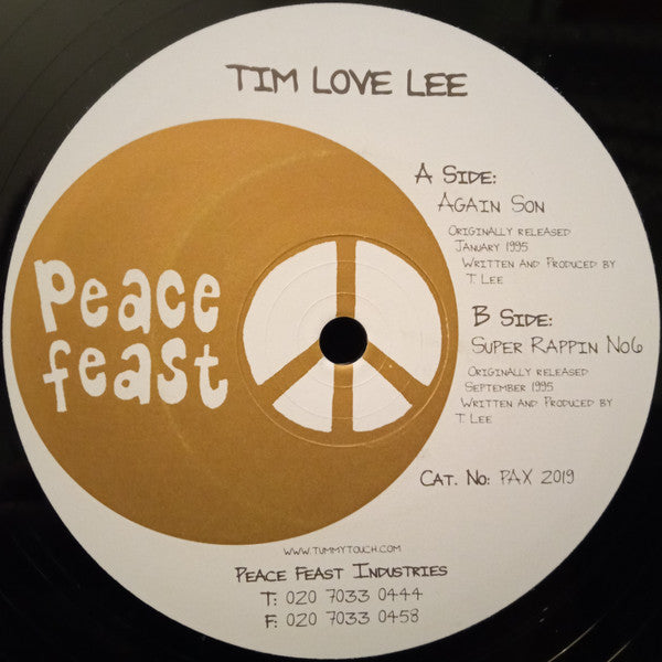 Tim "Love" Lee : Again Son / Super Rappin No6 (12")
