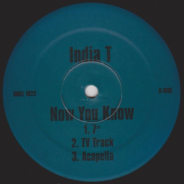 India T : Now You Know (12")
