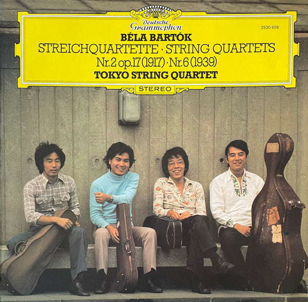 Béla Bartók, Tokyo String Quartet : Streichquartette = String Quartets No.2 Op.17 (1917) ∙ No.6 (1939) (LP)