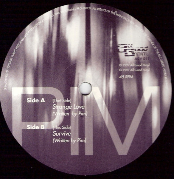 Pim : Strange Love (12")