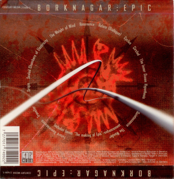 Borknagar : Epic (CD, Album, Enh, Ltd, O-C)