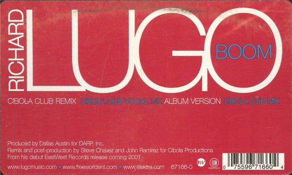 Richard Lugo : Boom (12")