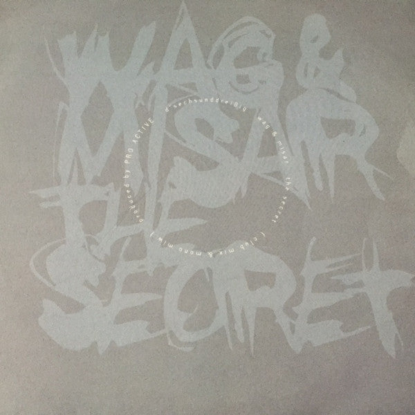 DJ Wag & Misar : The Secret (12")