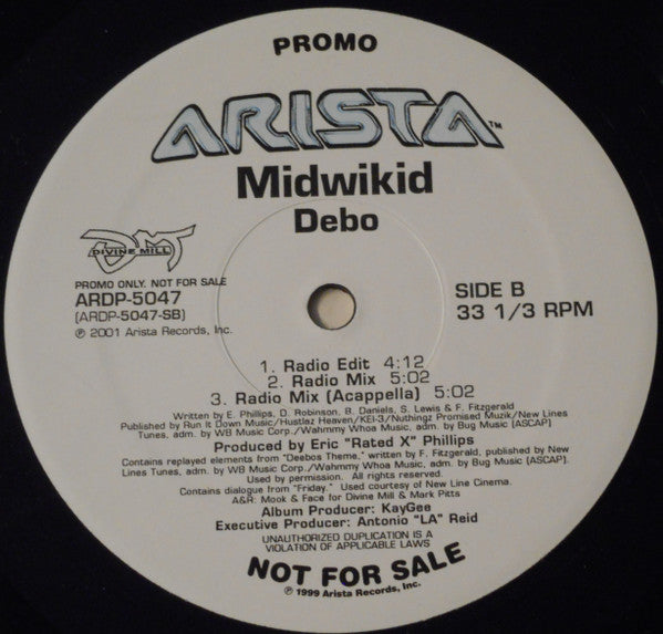 Midwikid : Debo (12", Promo)