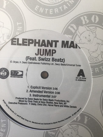 Elephant Man Feat. Swizz Beatz : Jump (12")