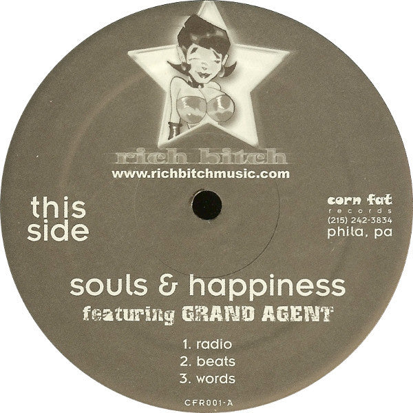 Rich Bitch (3) : Souls & Happiness (12")