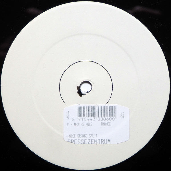 A-Nice : Orange Split (12", W/Lbl, Sti)