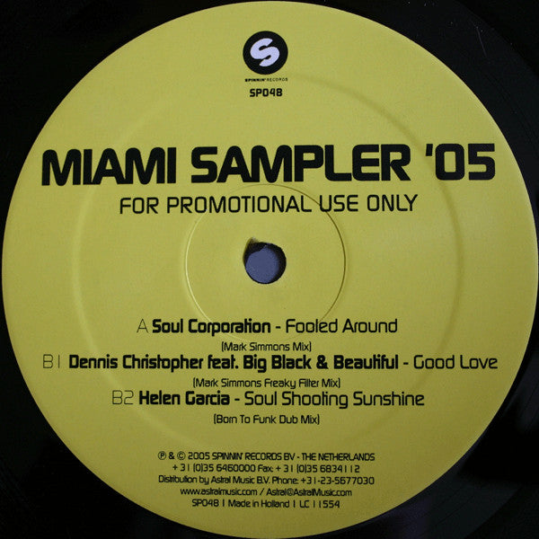 Various : Miami Sampler '05 (12", Promo, Smplr)