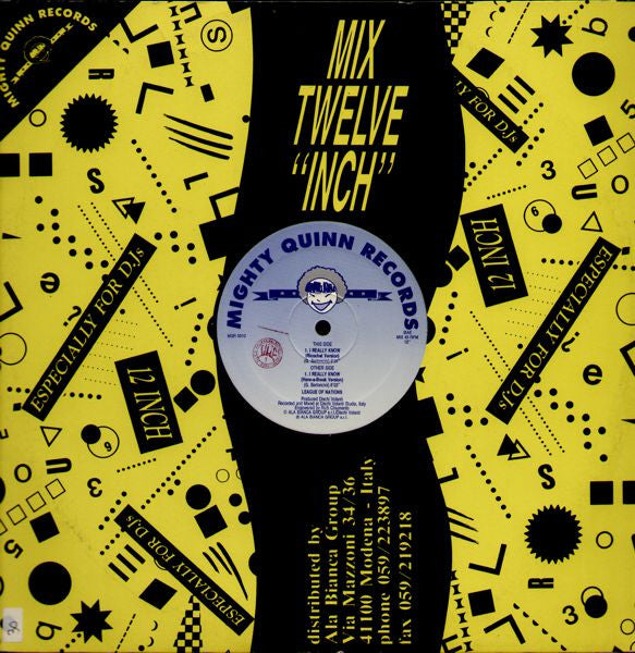 League Of Nations (2) : I Really Know (12")