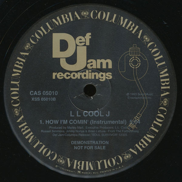 LL Cool J : How I'm Comin' (12", Promo)