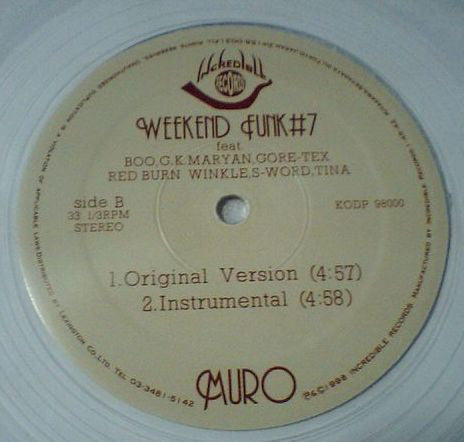 Muro With Tina (8) : Dig On Summer (12", Tra)