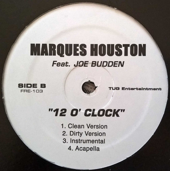 Marques Houston : Do It / 12 O' Clock (12")
