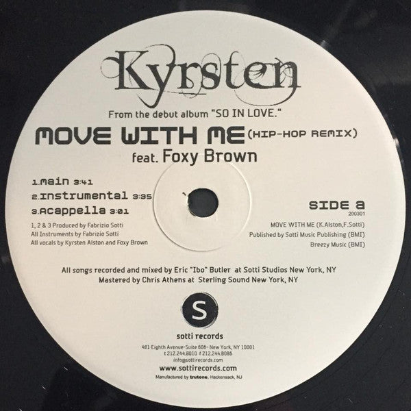 Kyrsten Feat. Foxy Brown : Move With Me (12")