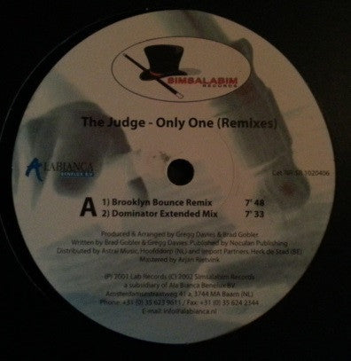 The Judge : Only One (Remixes) (12")