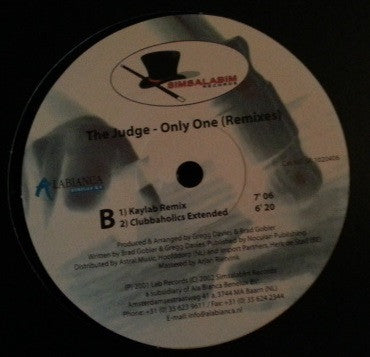 The Judge : Only One (Remixes) (12")