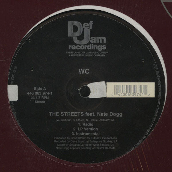 WC : The Streets (12")
